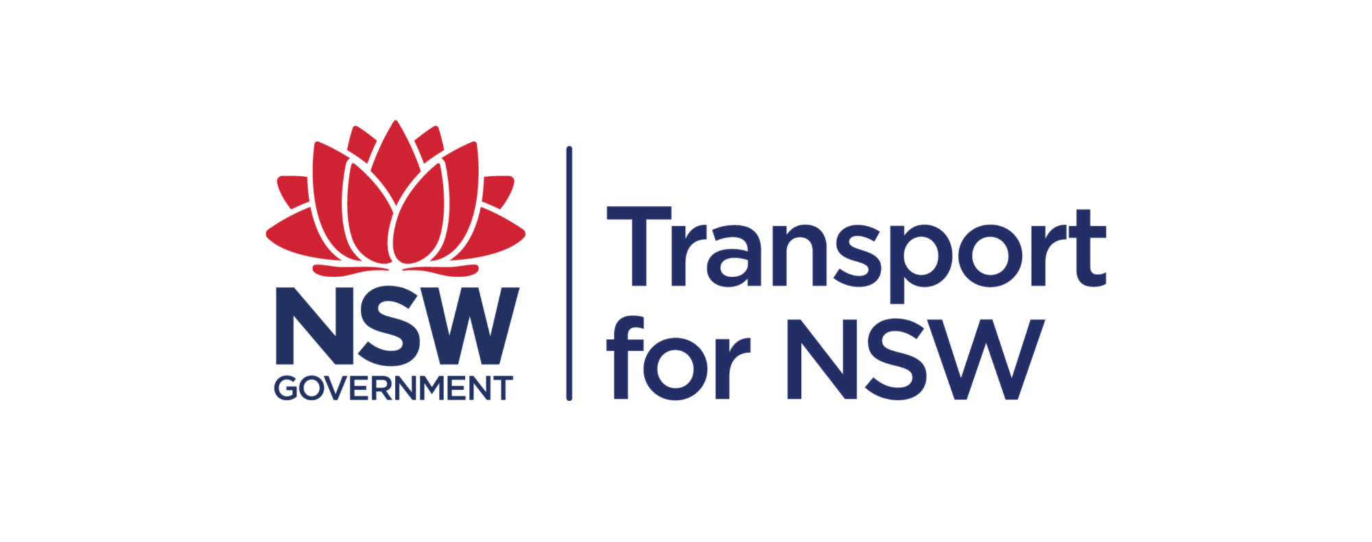 The Transport for NSW logo.