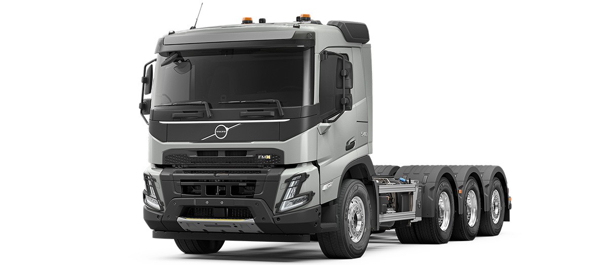One of the Volvo truck models in Australia - the Volvo FMX.